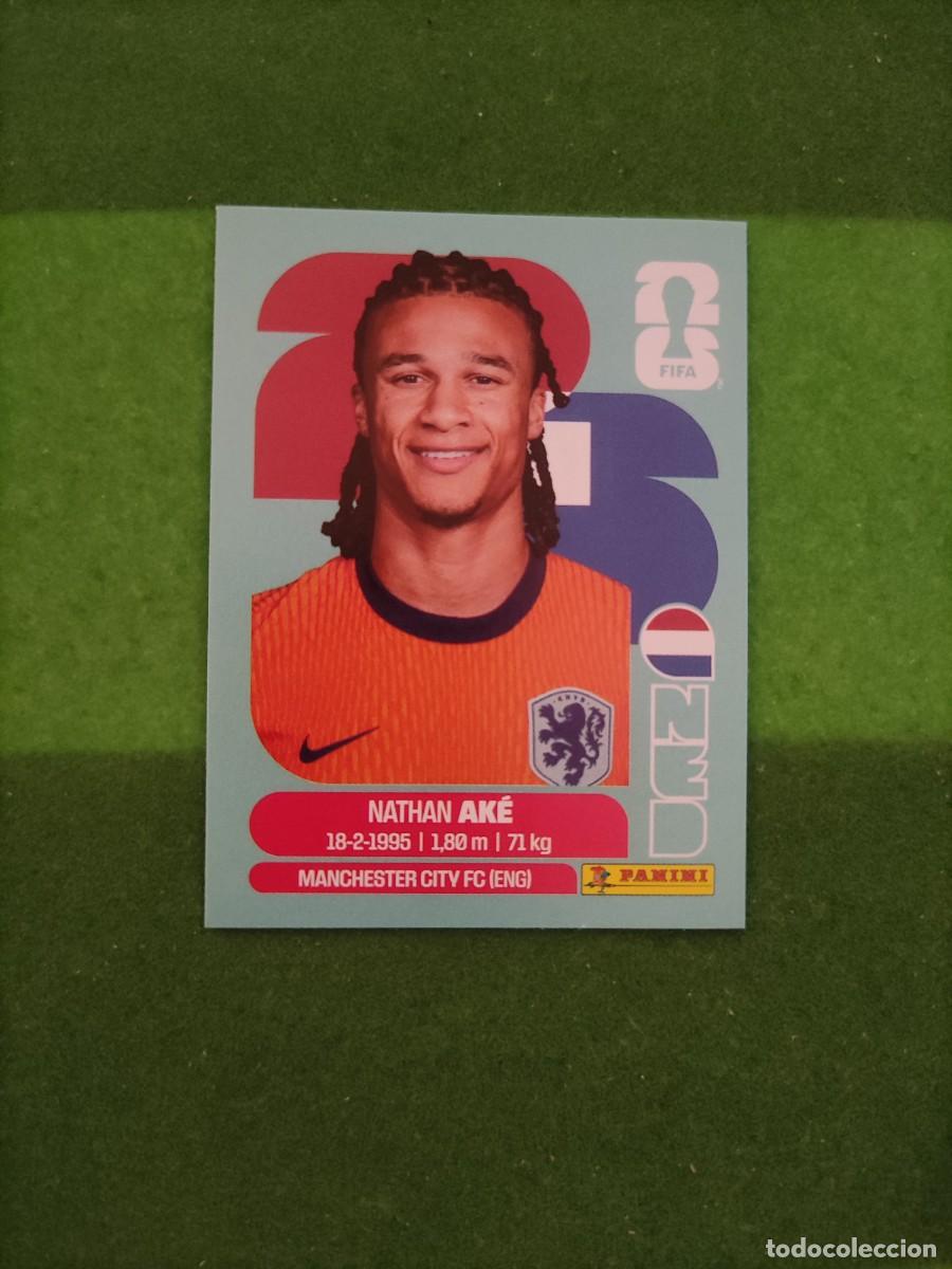 Cartes &agrave; collectionner de Football: Ake Pa&iacute;ses Bajos NED 7 Sticker Mundial 2026 FIFA World Cup / Sin pegar