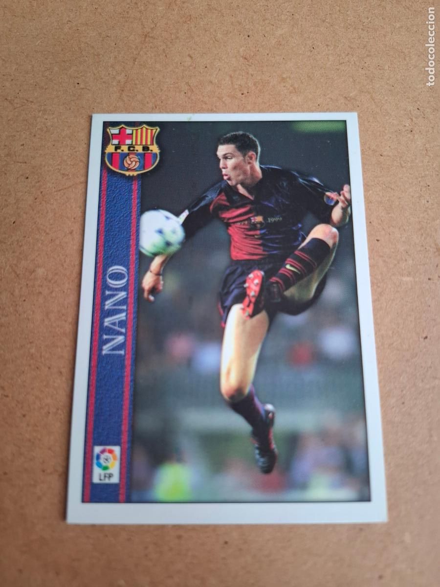 Cartes &agrave; collectionner de Football: MUNDICROMO 2000 2001 00 01 - 520 NANO - FC. BARCELONA