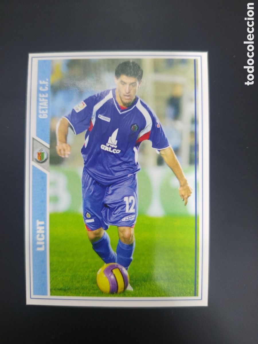 Cromos de F&uacute;tbol: ❇️ CROMO ⚽ LICHT GETAFE 07 08 2007 2008 MUNDICROMO ❇️