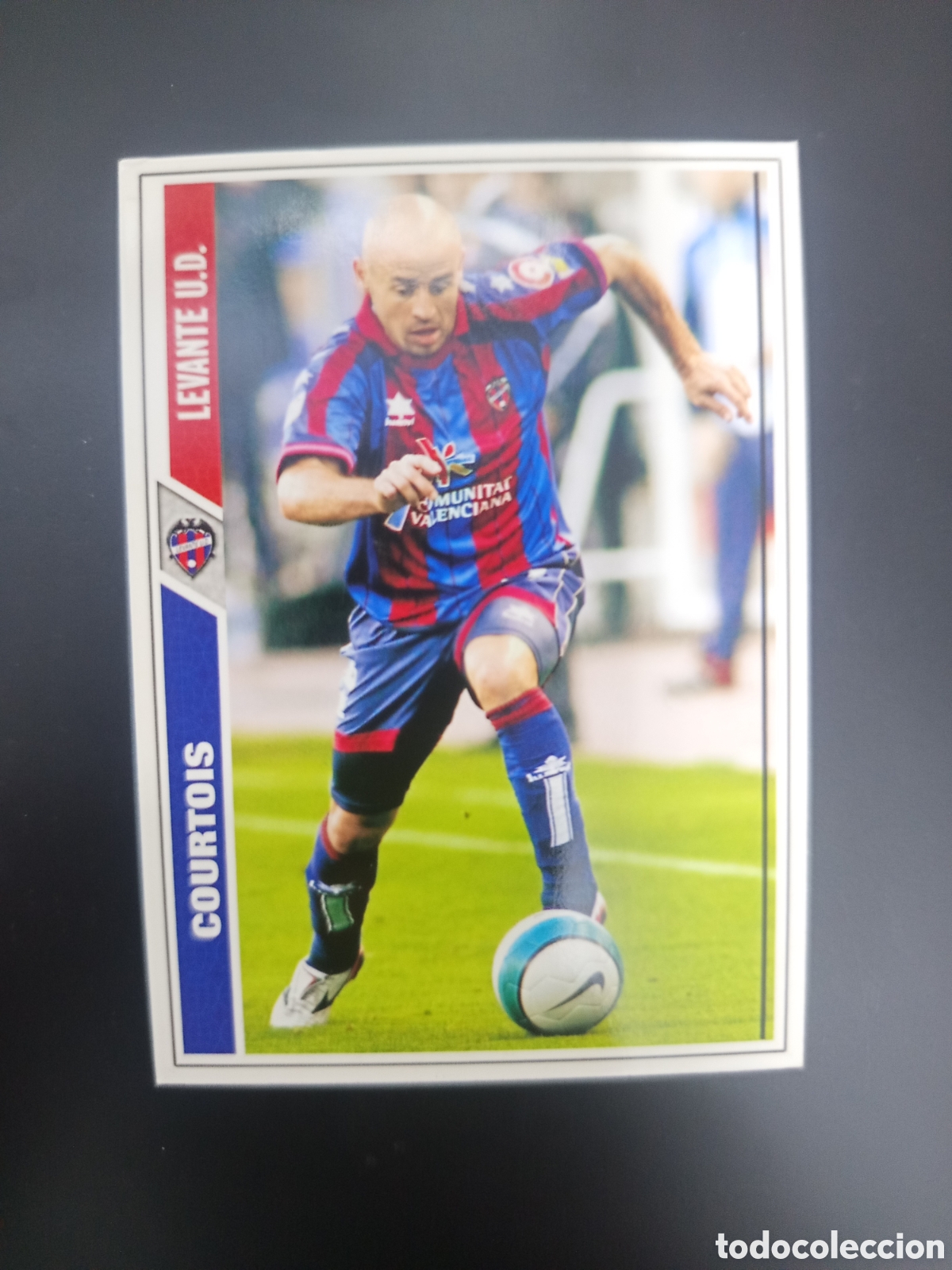 Cartes &agrave; collectionner de Football: ❇️ CROMO ⚽ COURTOIS LEVANTE 07 08 2007 2008 MUNDICROMO ❇️