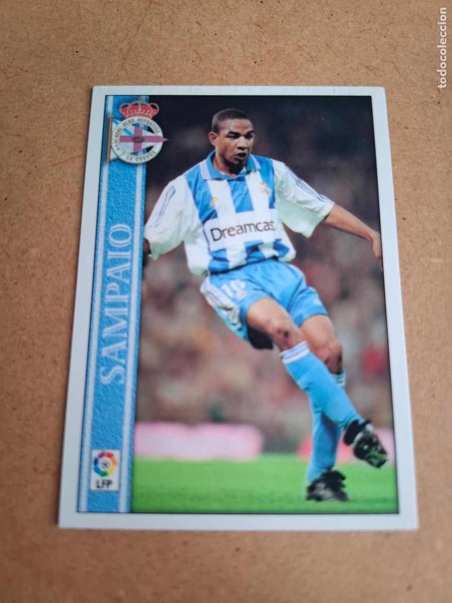 Football Stickers: MUNDICROMO 2000 2001 00 01 - 539 SAMPAIO - R.C. DEPORTIVO