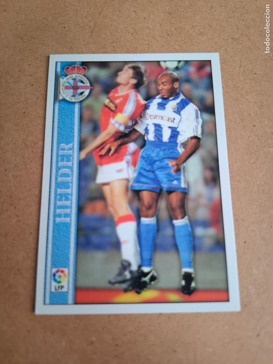 Football Stickers: MUNDICROMO 2000 2001 00 01 - 540 HELDER - R.C. DEPORTIVO
