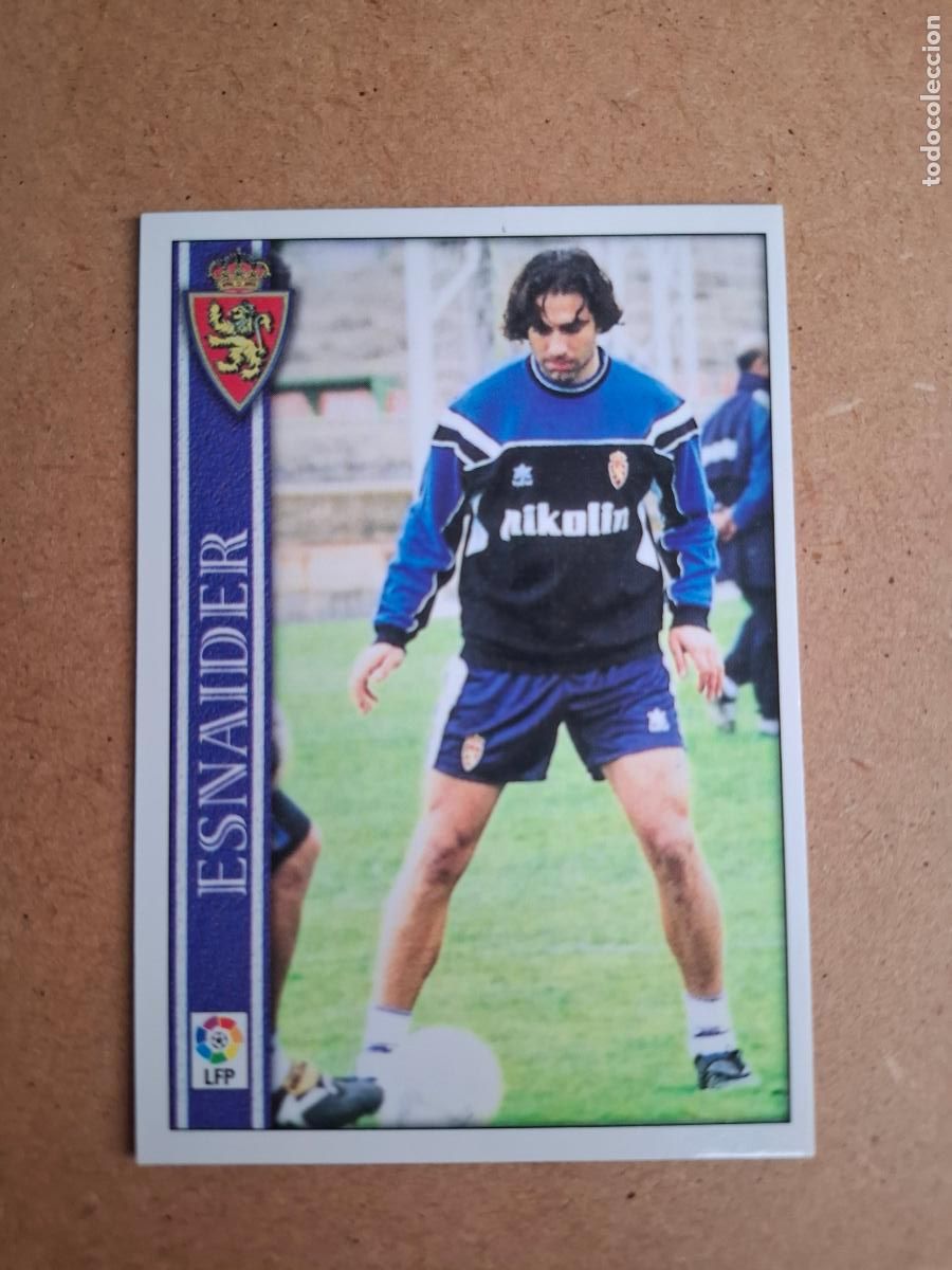 Football Stickers: MUNDICROMO 2000 2001 00 01 - 544 ESNAIDER - REAL ZARAGOZA
