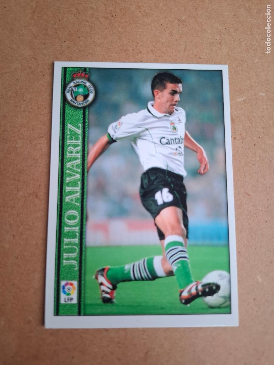 Cromos de F&uacute;tbol: MUNDICROMO 2000 2001 00 01 - 567 JULIO &Aacute;LVAREZ - REAL RACING CLUB