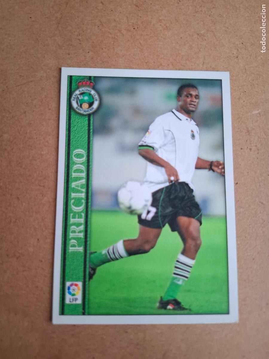 Cromos de F&uacute;tbol: MUNDICROMO 2000 2001 00 01 - 569 PRECIADO - REAL RACING CLUB