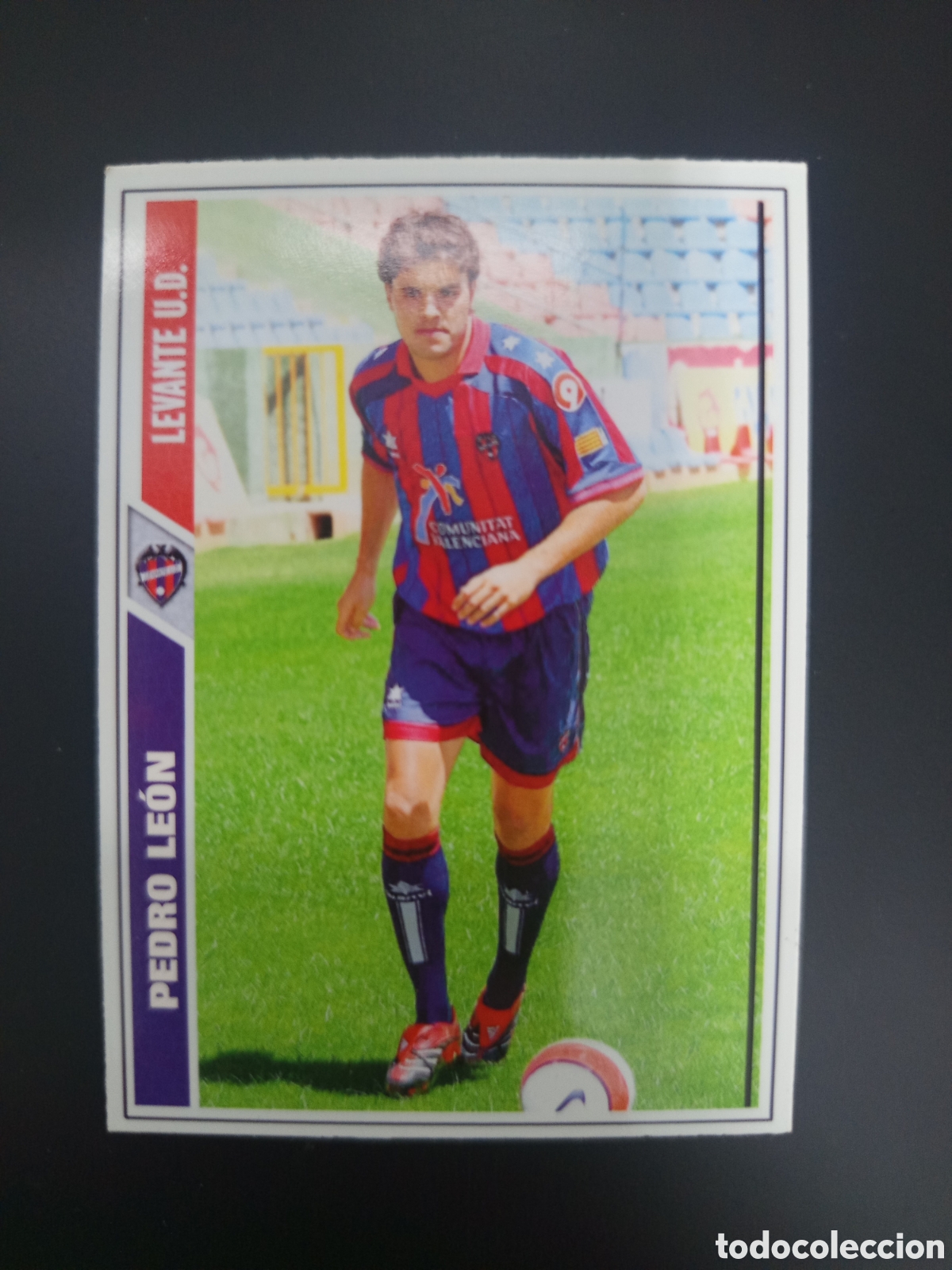 Fu&szlig;ball-Sticker: ❇️ CROMO ⚽ PEDRO LE&Oacute;N LEVANTE 07 08 2007 2008 MUNDICROMO ❇️