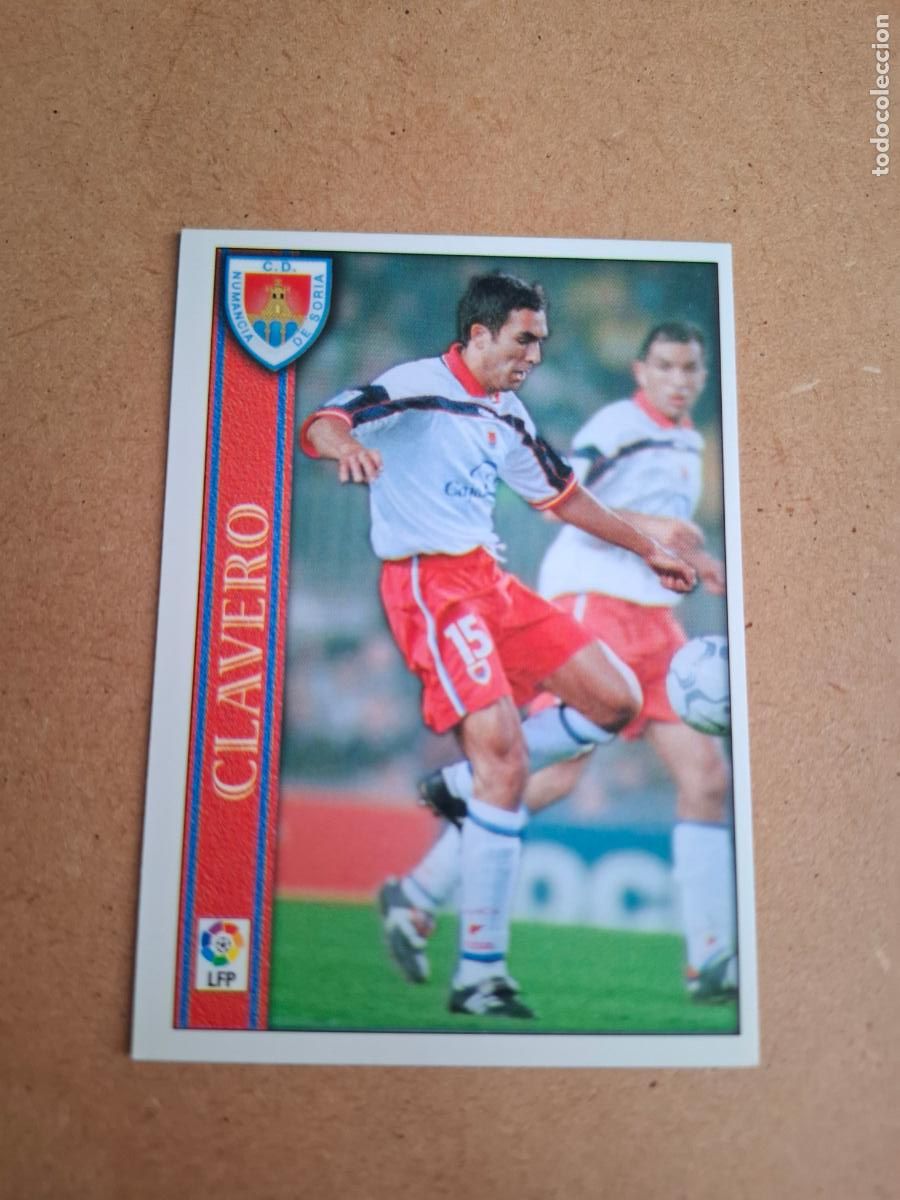 Cromos de F&uacute;tbol: MUNDICROMO 2000 2001 00 01 - 570 CLAVERO - CD. NUMANCIA