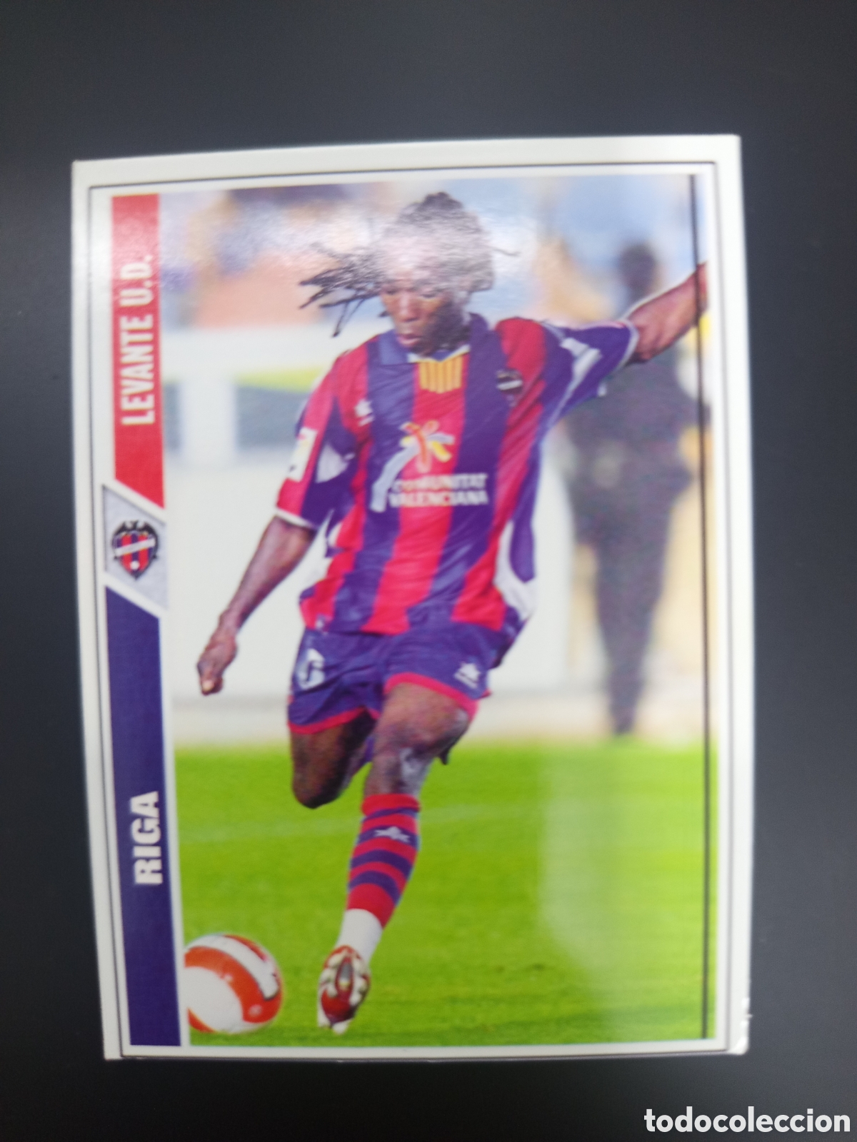 Fu&szlig;ball-Sticker: ❇️ CROMO ⚽ RIGA LEVANTE 07 08 2007 2008 MUNDICROMO ❇️