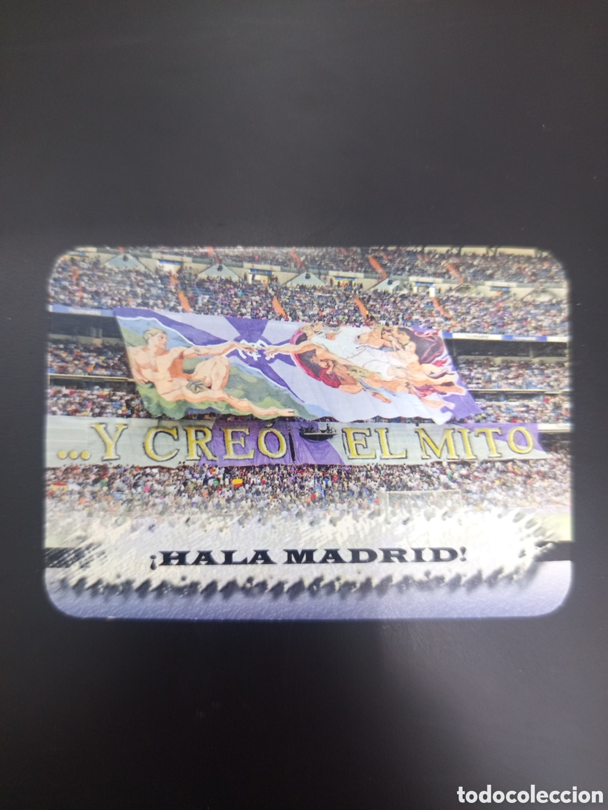 Fu&szlig;ball-Sticker: ❇️ CROMO ⚽ HIMNO REAL MADRID HALA MADRID 3 FICHAS LIGA 2008 07 08 2007 2008 MUNDICROMO ❇️