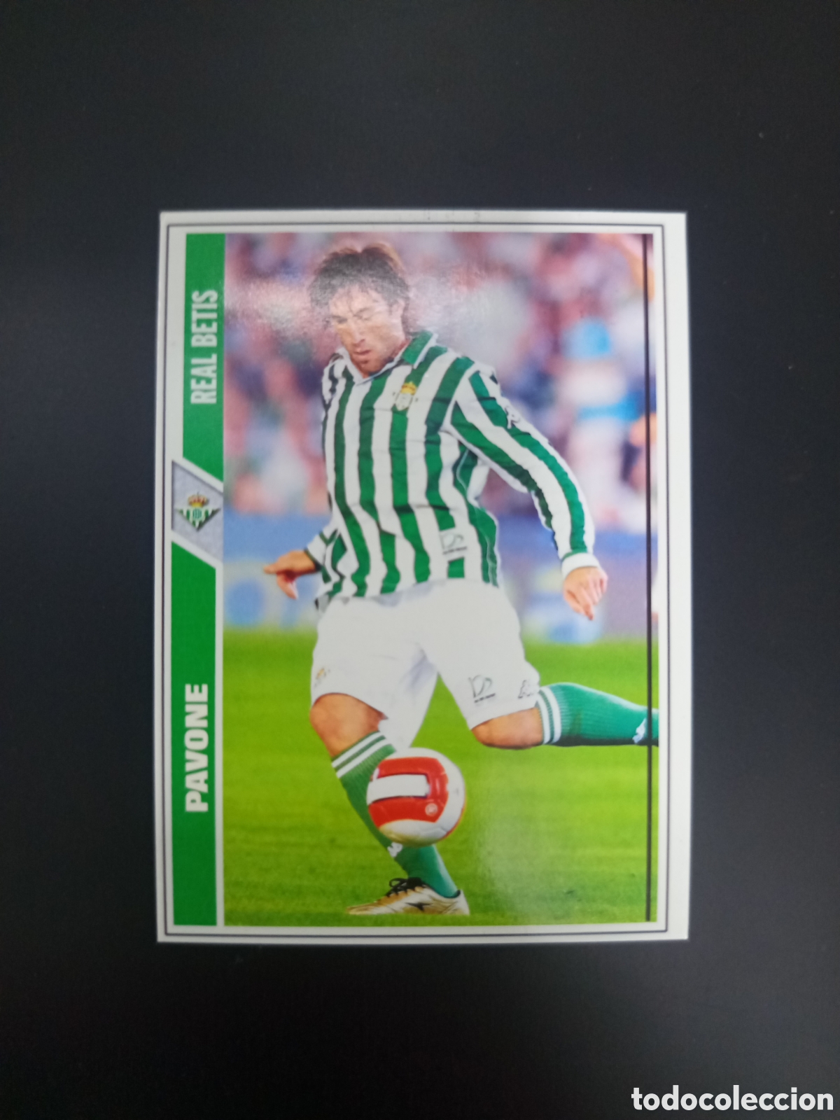 Fu&szlig;ball-Sticker: ❇️ CROMO ⚽ PAVONE BETIS 07 08 2007 2008 MUNDICROMO ❇️