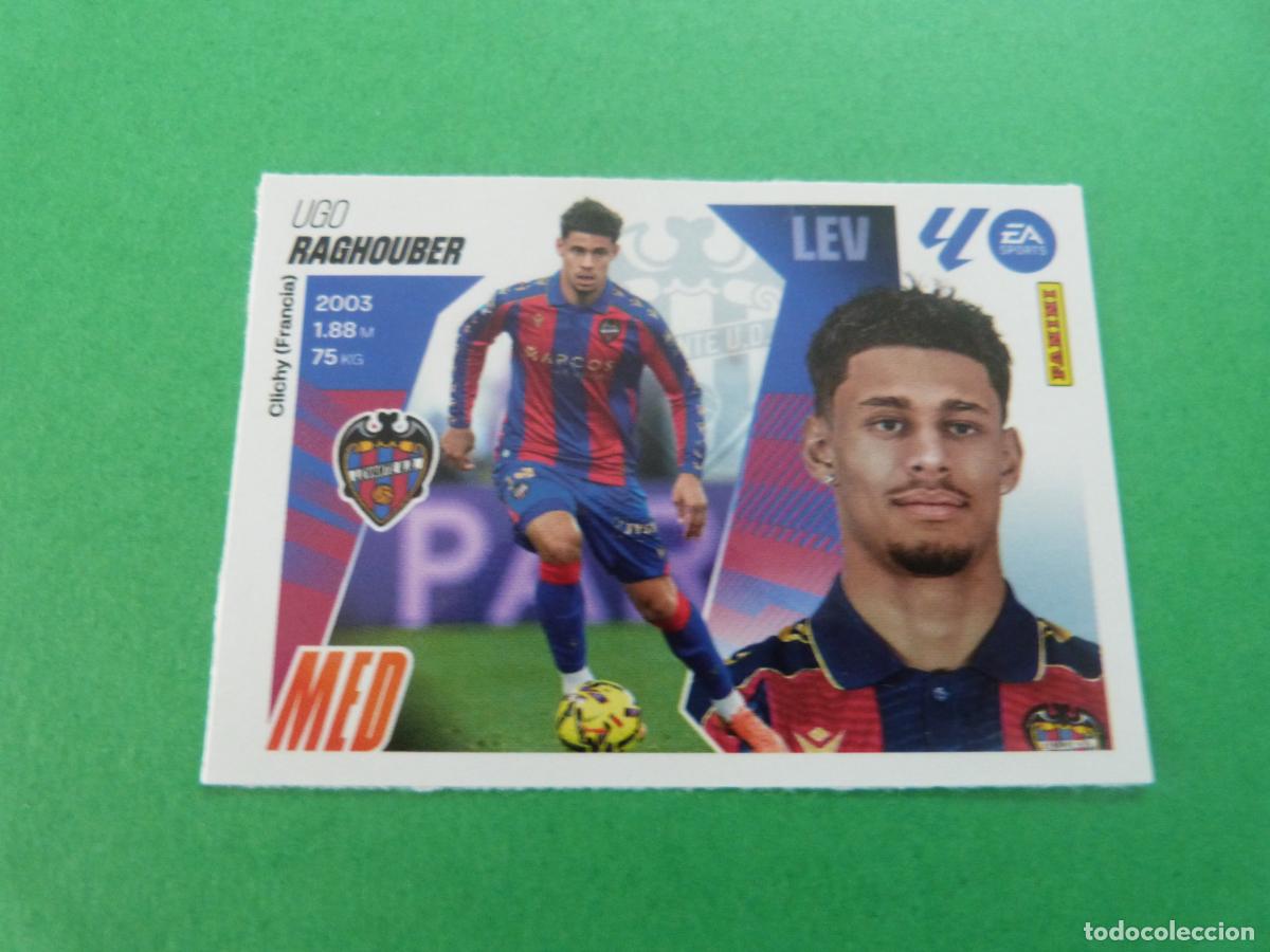 Cromos de F&uacute;tbol: CROMO FUTBOL RAGHOUBER LEVANTE U.D. SIN PEGAR FICHAJE N&ordm; 22 INVIERNO LIGA ESTE 2025-2026/25-26