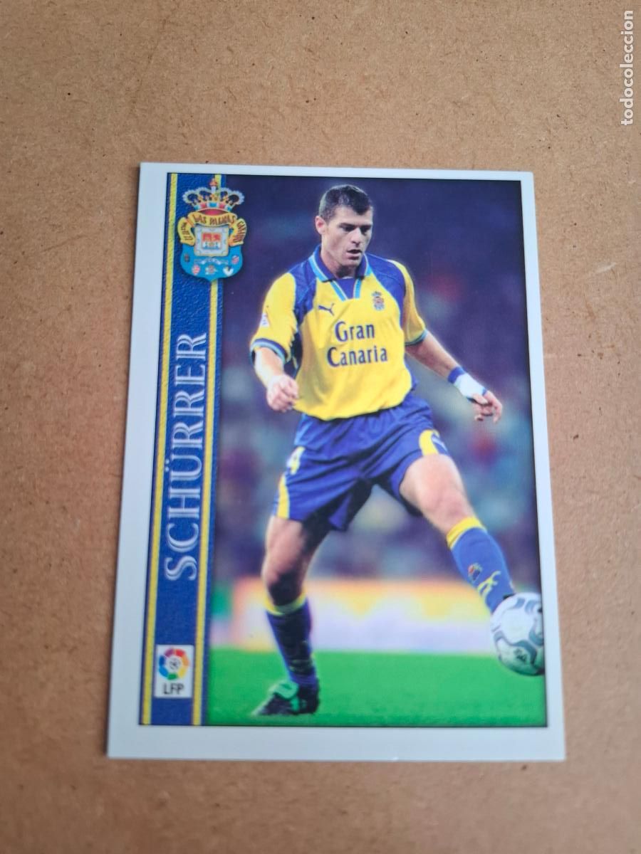 Cromos de F&uacute;tbol: MUNDICROMO 2000 2001 00 01 - 576 SCH&Uuml;RRER - UD. LAS PALMAS