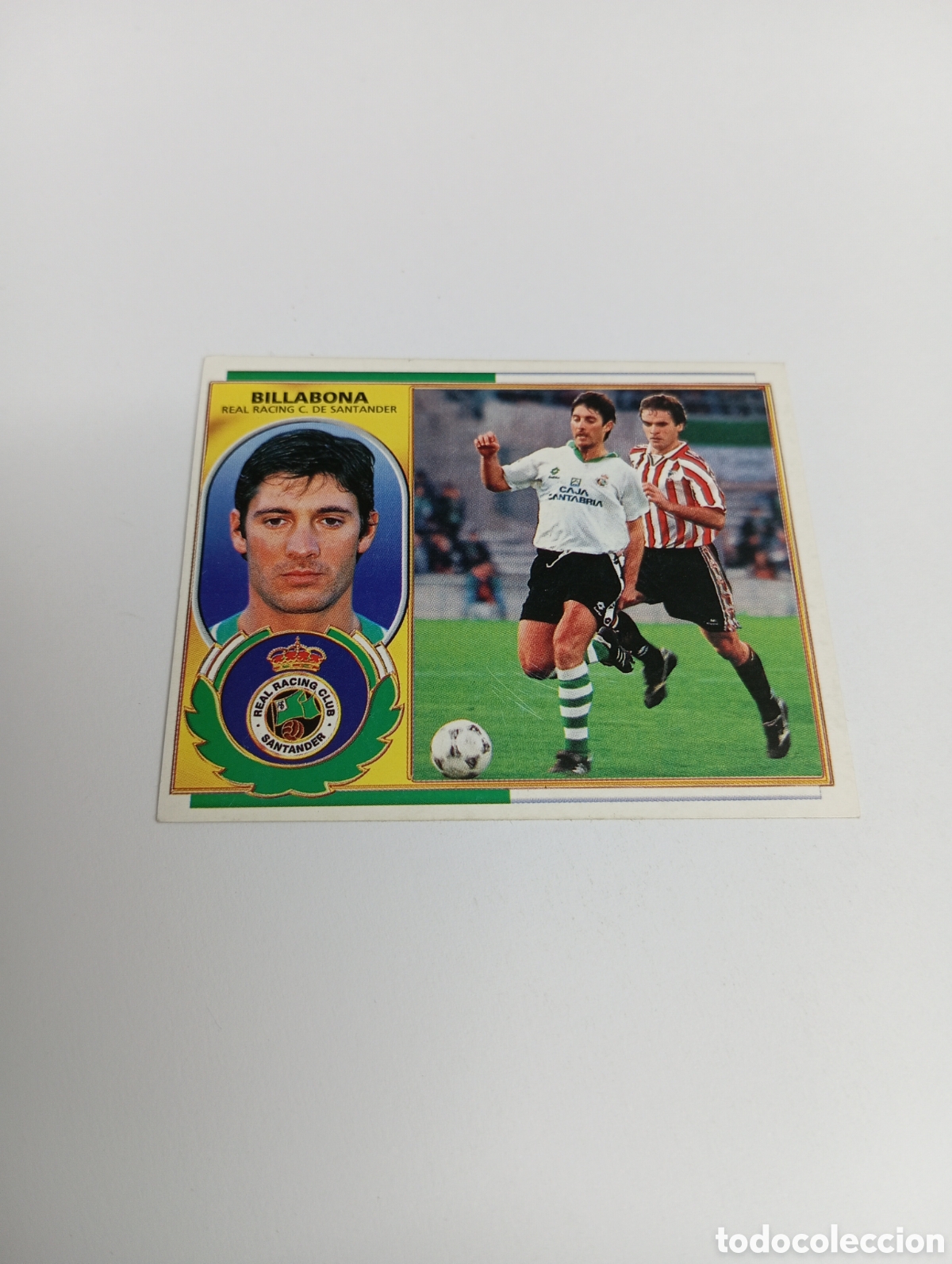 Cromos de F&uacute;tbol: BILLABONA Racing de Santander Liga Este 1996 1997 PANINI 96 97