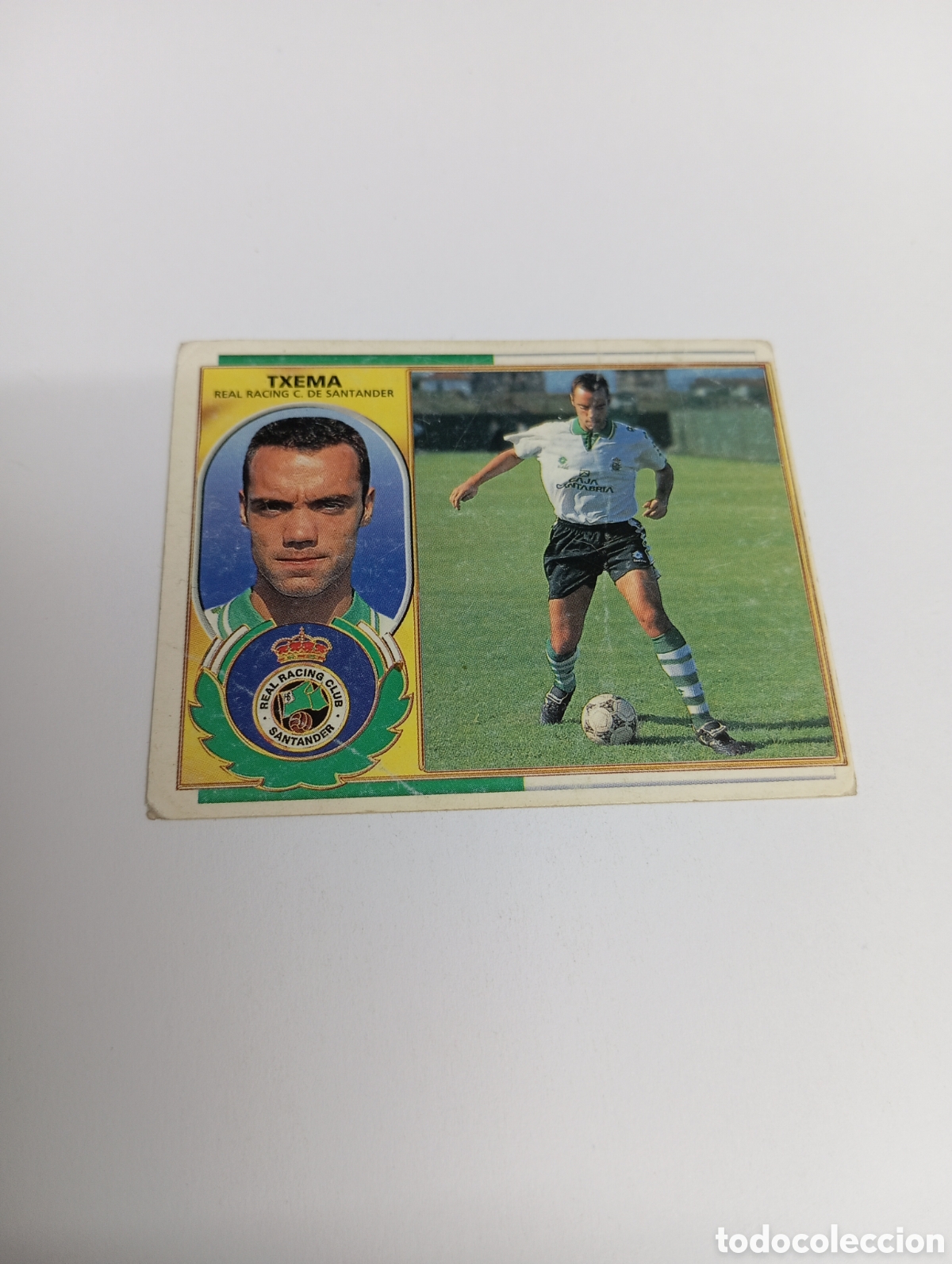 Fu&szlig;ball-Sticker: TXEMA Racing de Santander Liga Este 1996 1997 PANINI 96 97