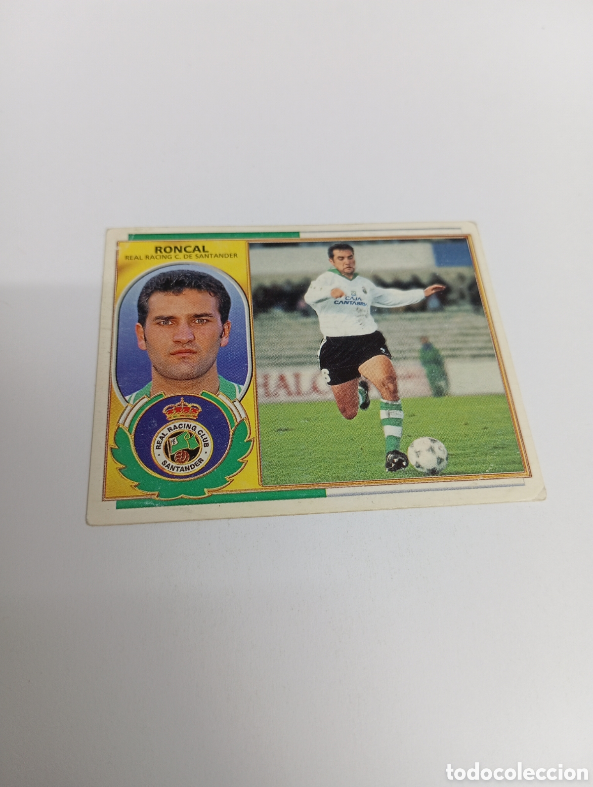 Fu&szlig;ball-Sticker: RONCAL Racing de Santander Liga Este 1996 1997 PANINI 96 97