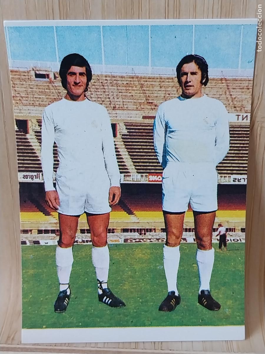 Cromos de F&uacute;tbol: RUBI&Ntilde;AN - BENITO REAL MADRID RUIROMER A&Ntilde;O 1975 75 76 CROMO 106 ** SIN PEGAR NUNCA ROMERO