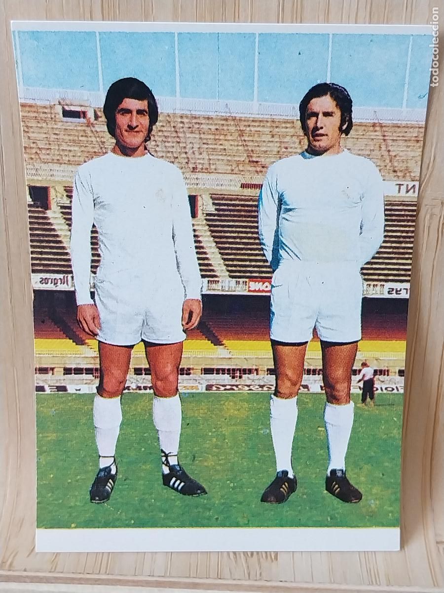 Cromos de F&uacute;tbol: RUBI&Ntilde;AN - BENITO REAL MADRID RUIROMER A&Ntilde;O 1975 75 76 CROMO 106 * SIN PEGAR NUNCA ROMERO
