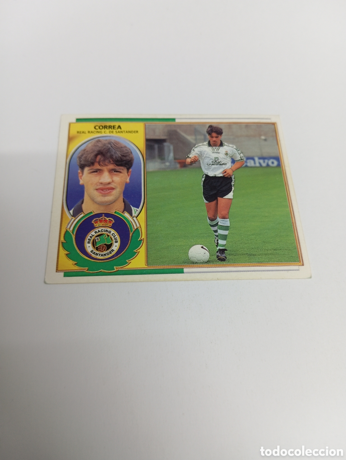 Cromos de F&uacute;tbol: CORREA COLOCA Racing de Santander Liga Este 1996 1997 PANINI 96 97
