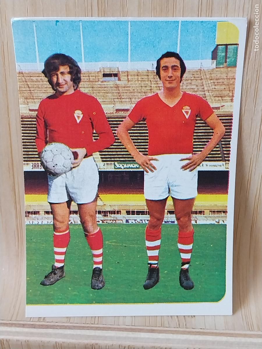 Cromos de F&uacute;tbol: MURCIANO - ORTEGA MURCIA RUIROMER A&Ntilde;O 1975 75 76 CROMO 100 * SIN PEGAR NUNCA ROMERO