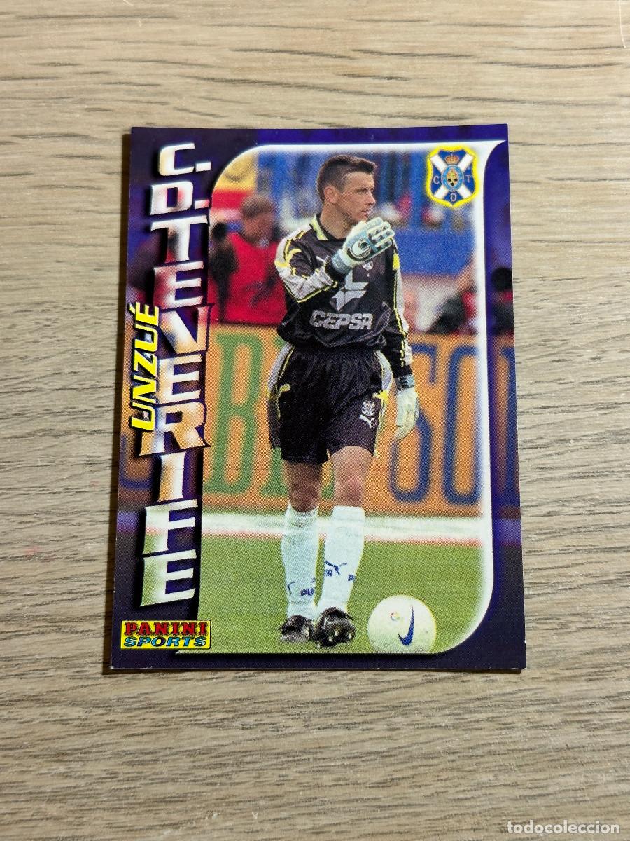 Cromos de F&uacute;tbol: UNZUE n&ordm; 242 TENERIFE FUTBOL 99 PANINI 1998 1999 TRADING CARD