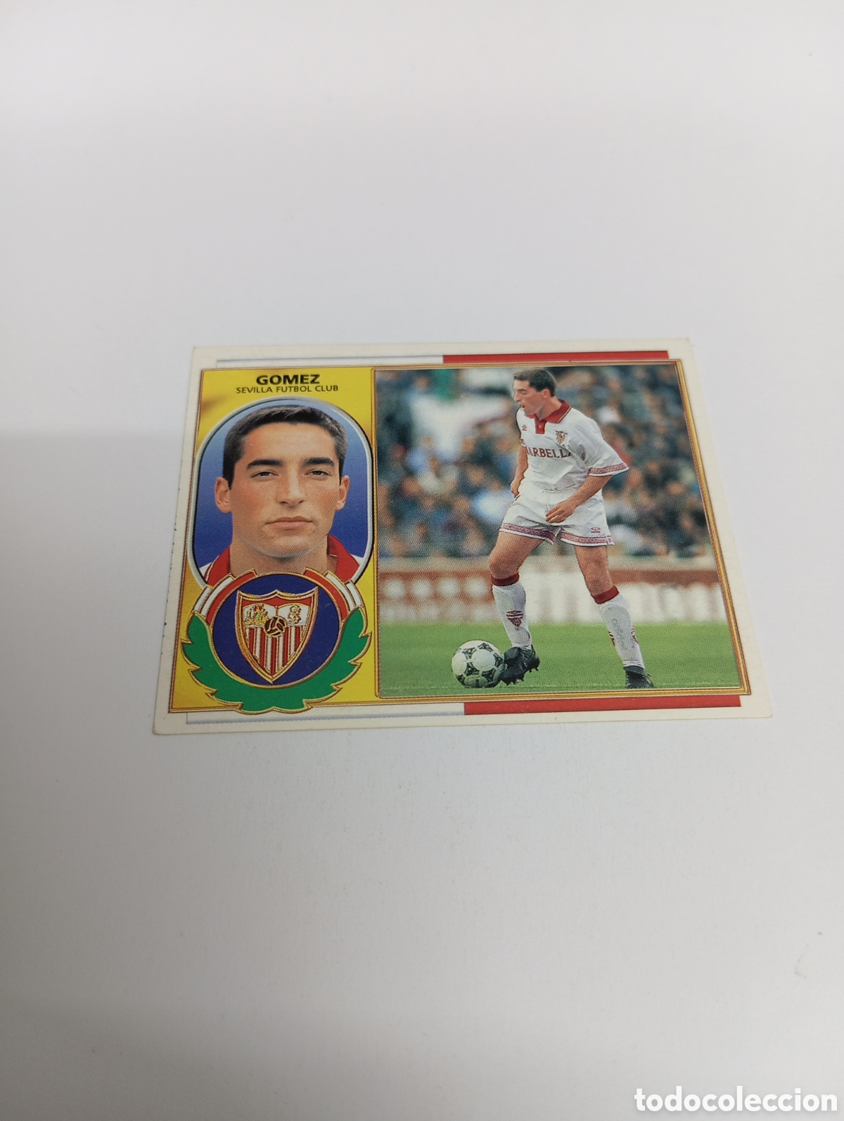 Cromos de F&uacute;tbol: GOMEZ Sevilla Liga Este 1996 1997 PANINI 96 97