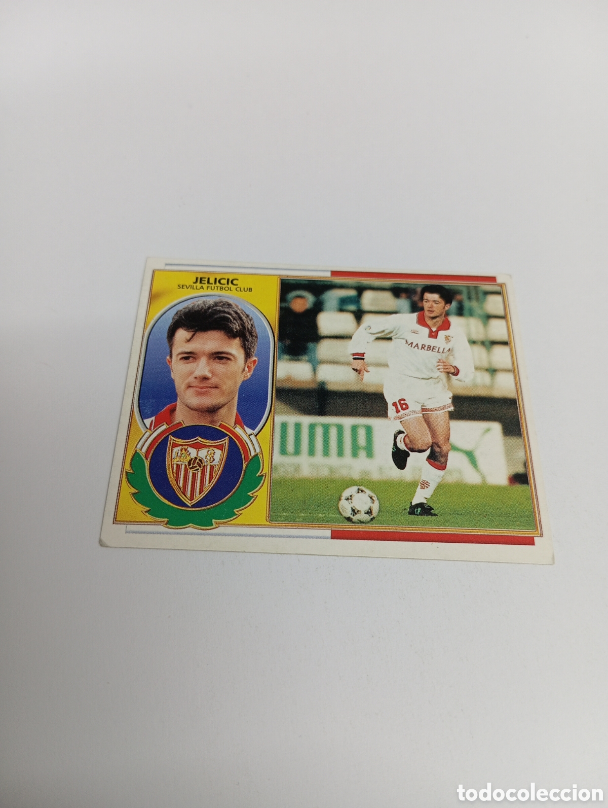 Cromos de F&uacute;tbol: JELICIC Sevilla Liga Este 1996 1997 PANINI 96 97