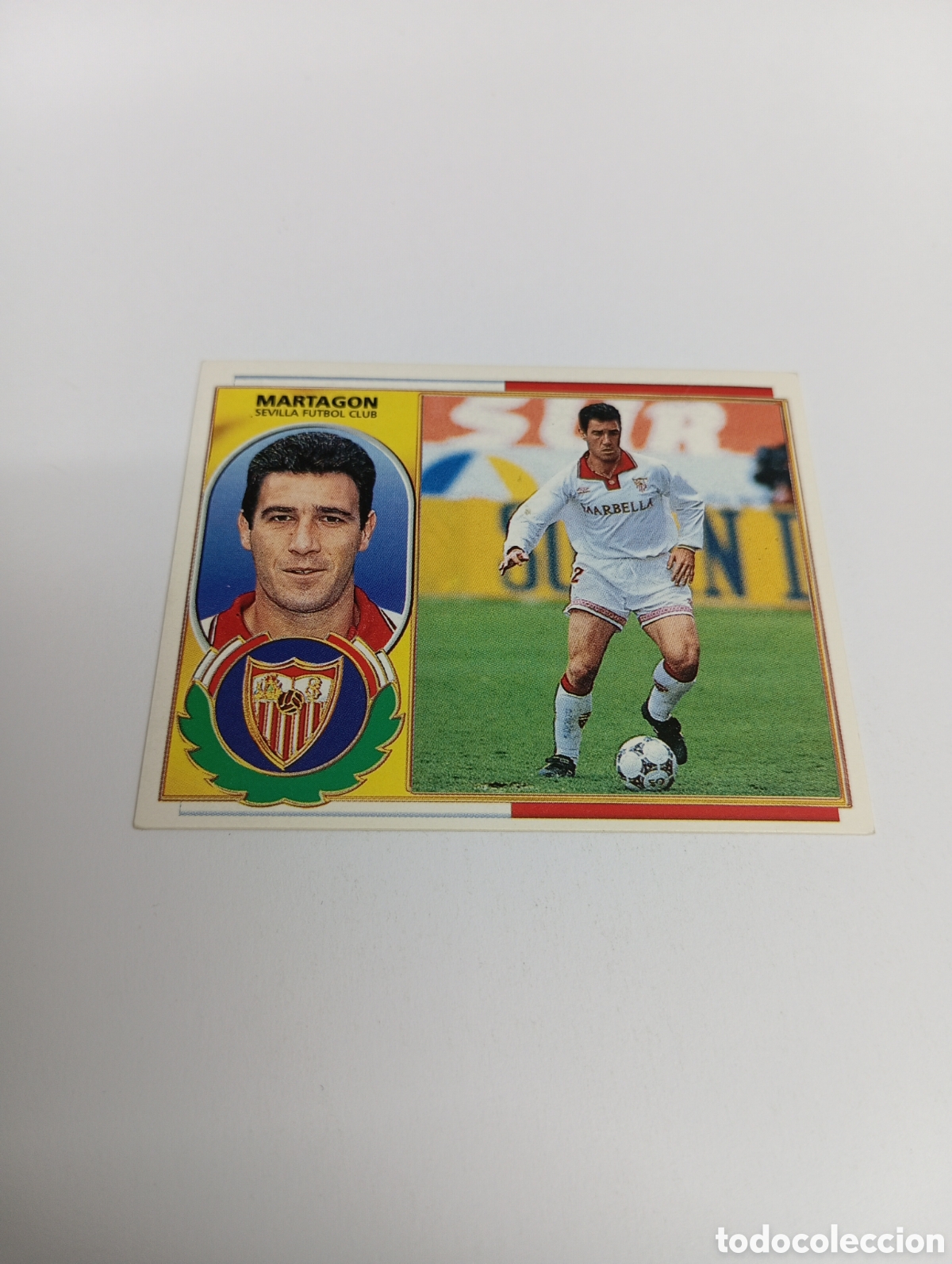 Cromos de F&uacute;tbol: MARTAGON Sevilla Liga Este 1996 1997 PANINI 96 97