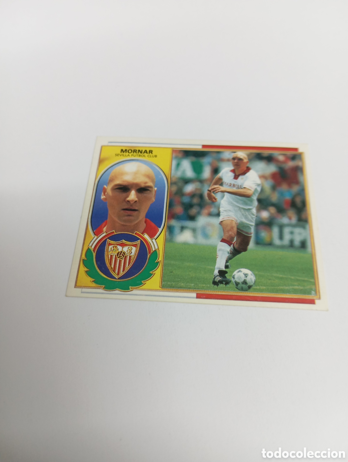 Cromos de F&uacute;tbol: MORNAR Sevilla Liga Este 1996 1997 PANINI 96 97