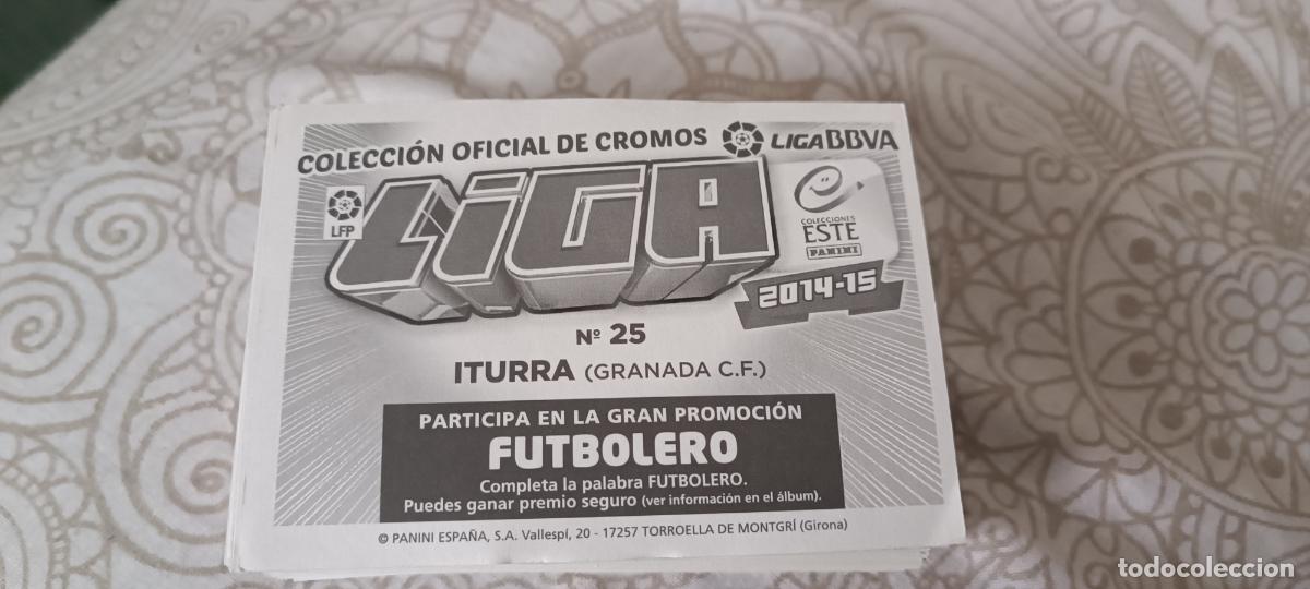 Cromos de F&uacute;tbol: LOTE 200 CROMOS DIFERENTES LIGA ESTE 2014 15