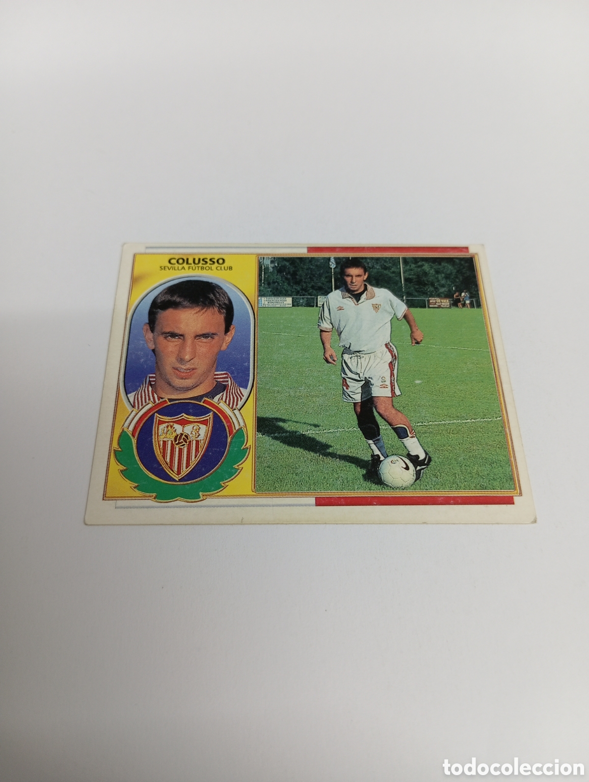 Football Stickers: COLUSSO COLOCA Sevilla Liga Este 1996 1997 PANINI 96 97
