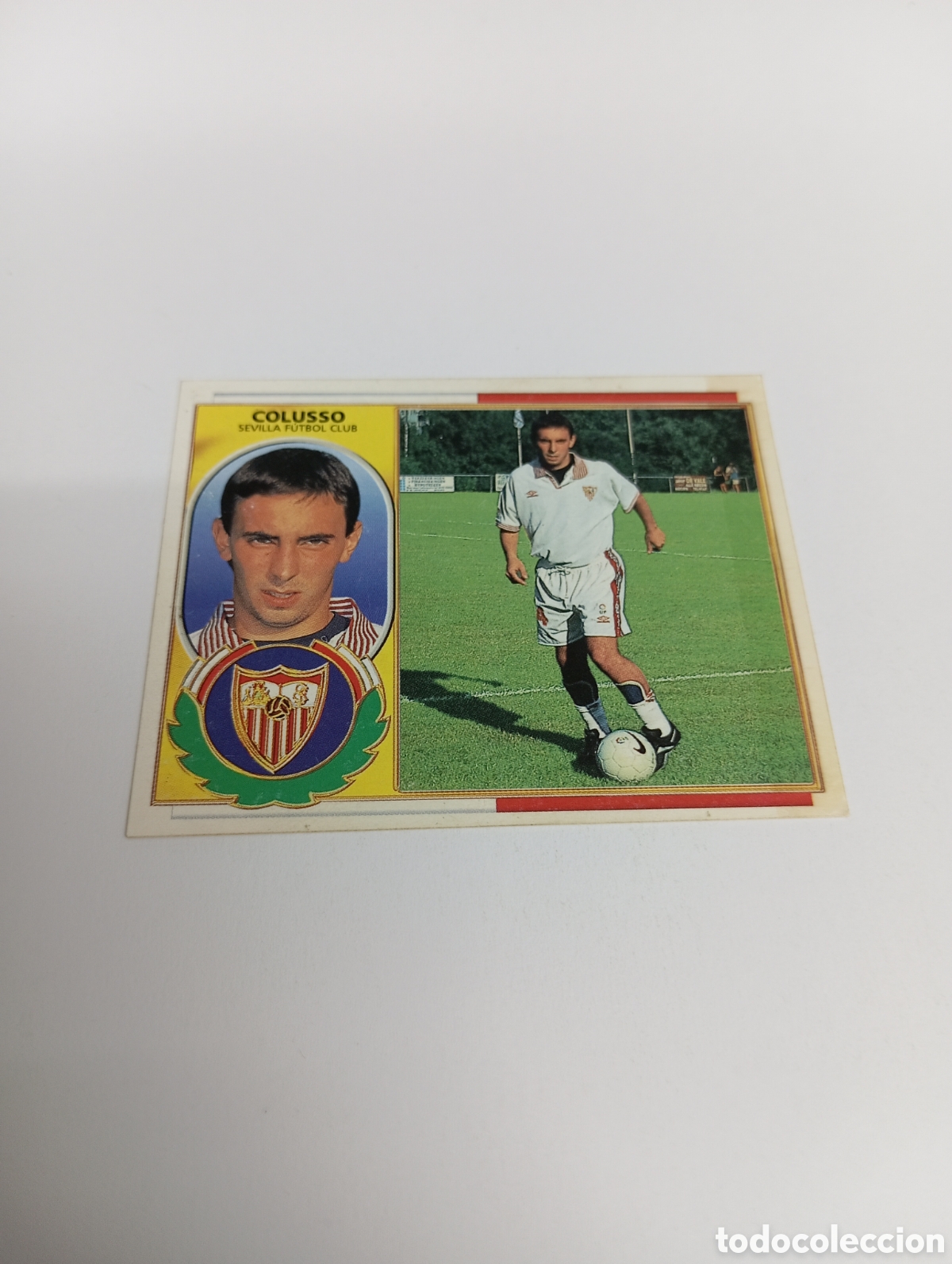 Football Stickers: COLUSSO COLOCA Sevilla Liga Este 1996 1997 PANINI 96 97