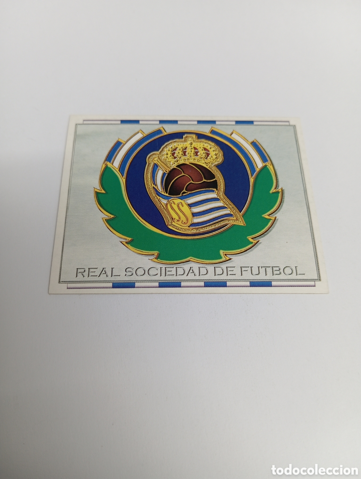 Football Stickers: ESCUDO Real Sociedad Liga Este 1996 1997 PANINI 96 97