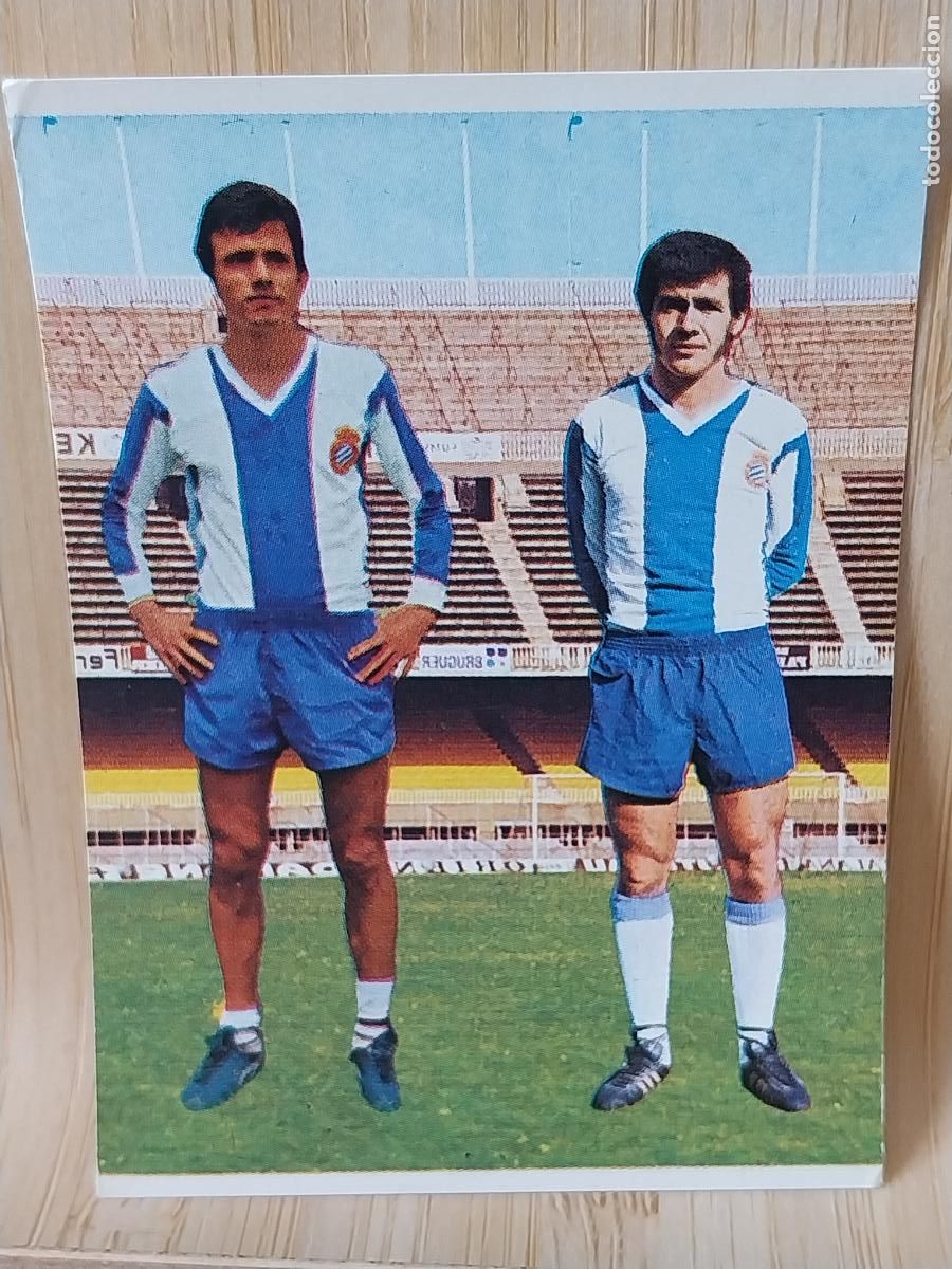 Football Stickers: AQUINO - MOLINOS R C D ESPA&Ntilde;OL RUIROMER A&Ntilde;O 1975 75 76 CROMO 51 *+- SIN PEGAR NUNCA ROMERO