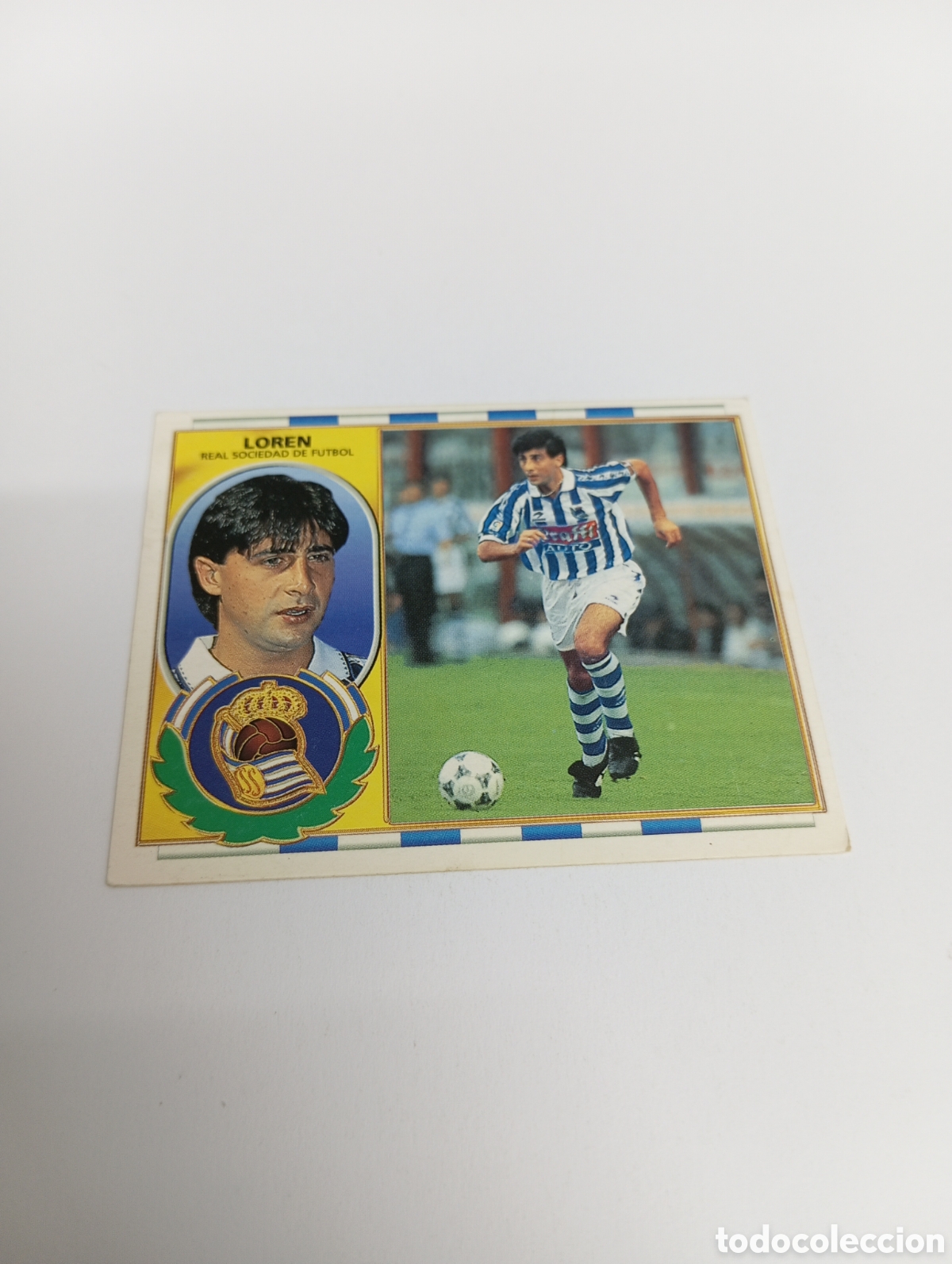 Football Stickers: LOREN Real Sociedad Liga Este 1996 1997 PANINI 96 97