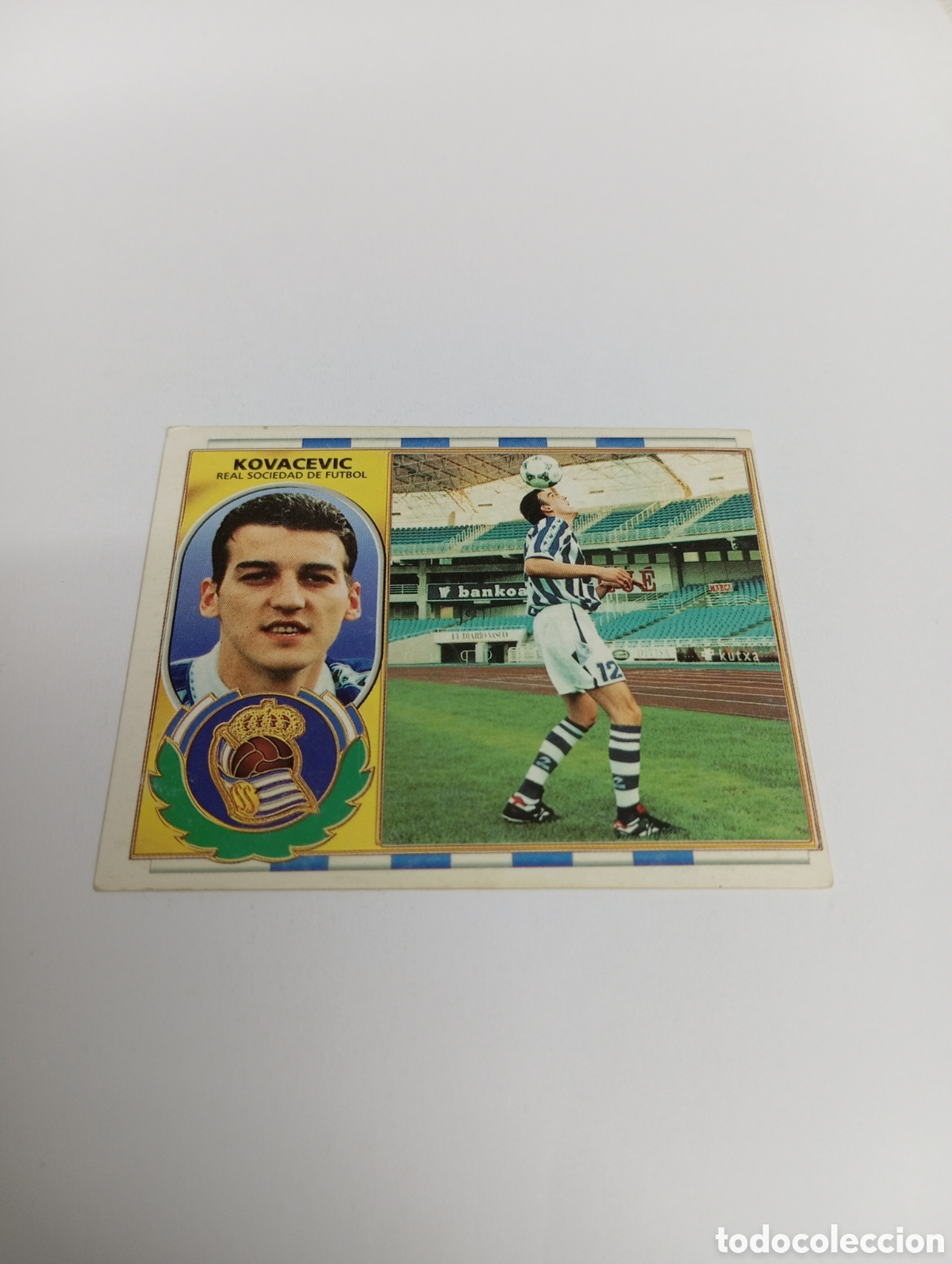 Football Stickers: KOVACEVIC Real Sociedad Liga Este 1996 1997 PANINI 96 97