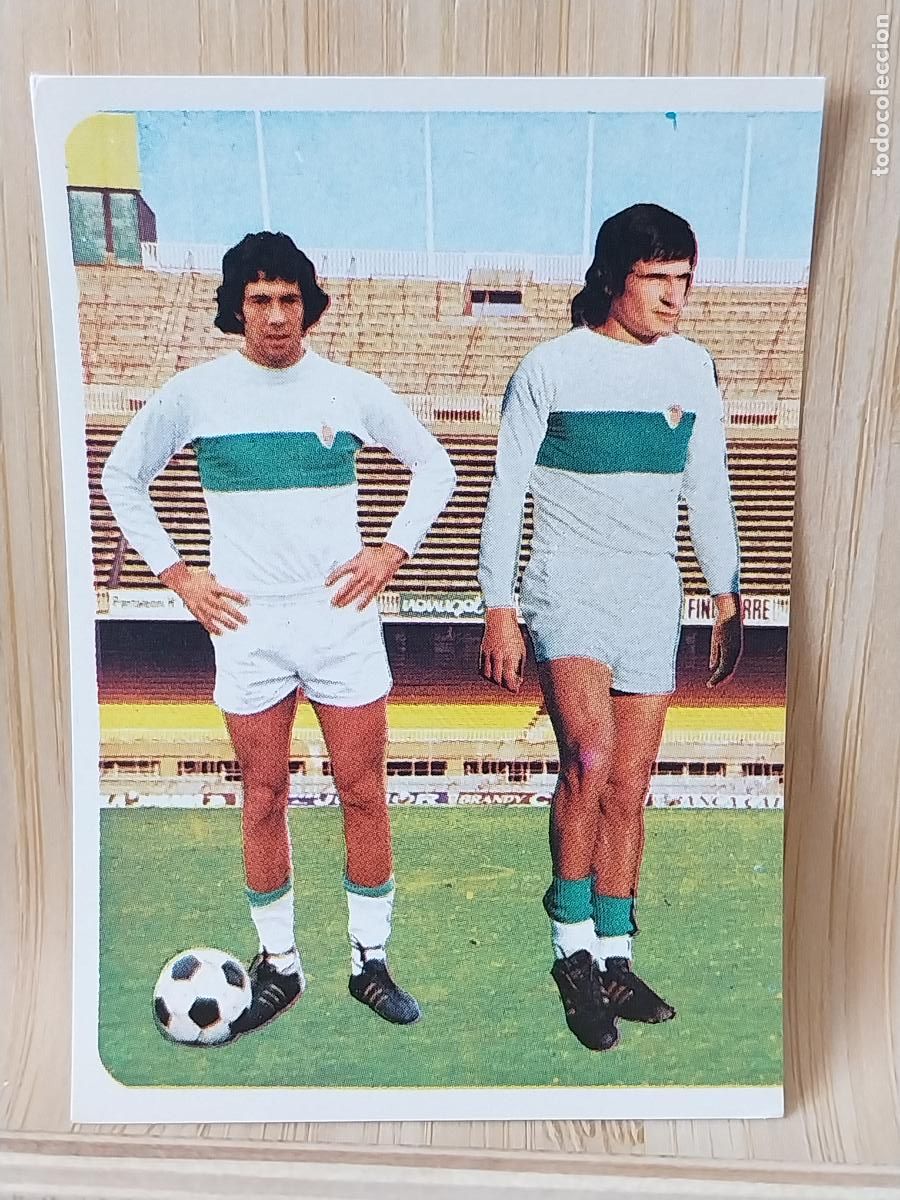 Cartes &agrave; collectionner de Football: VOGLINO - CANO ELCHE RUIROMER A&Ntilde;O 1975 75 76 CROMO 45 *+- SIN PEGAR NUNCA ROMERO