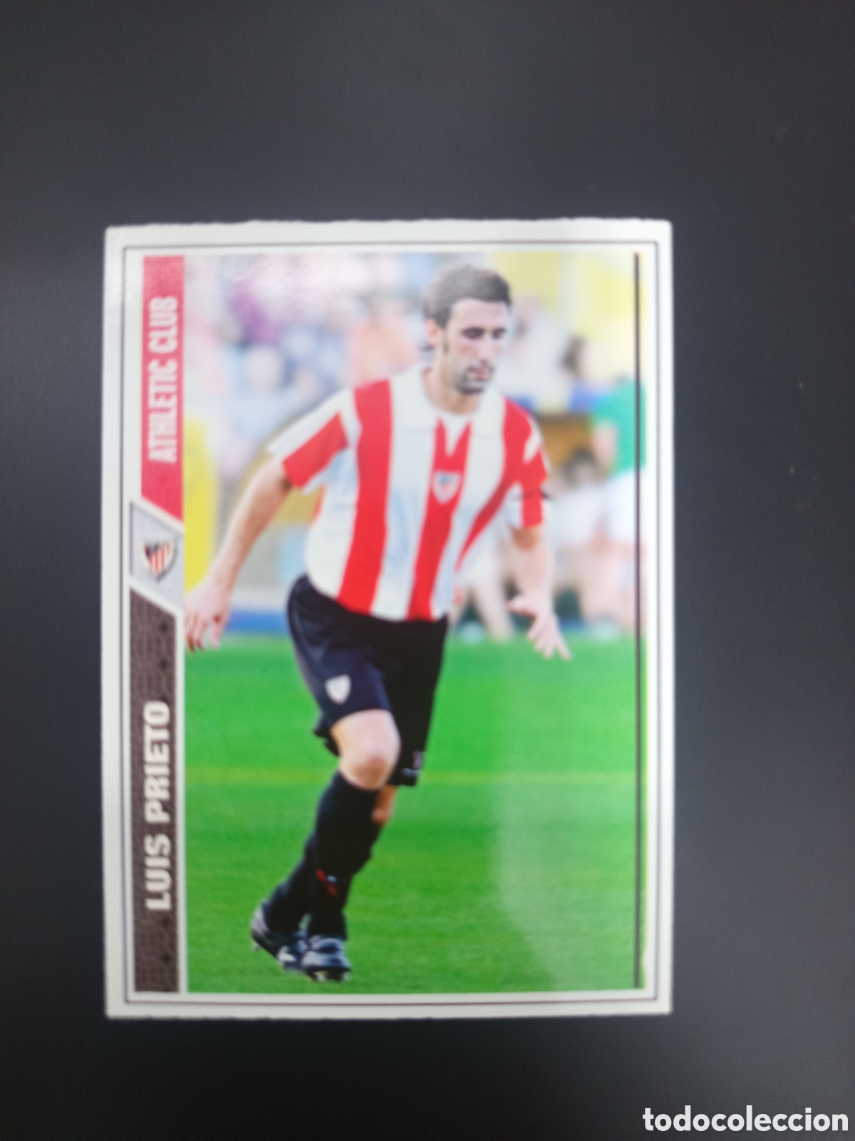 Cartes &agrave; collectionner de Football: ❇️ CROMO ⚽ LUIS PRIETO ATHLETIC DE BILBAO 07 08 2007 2008 MUNDICROMO ❇️