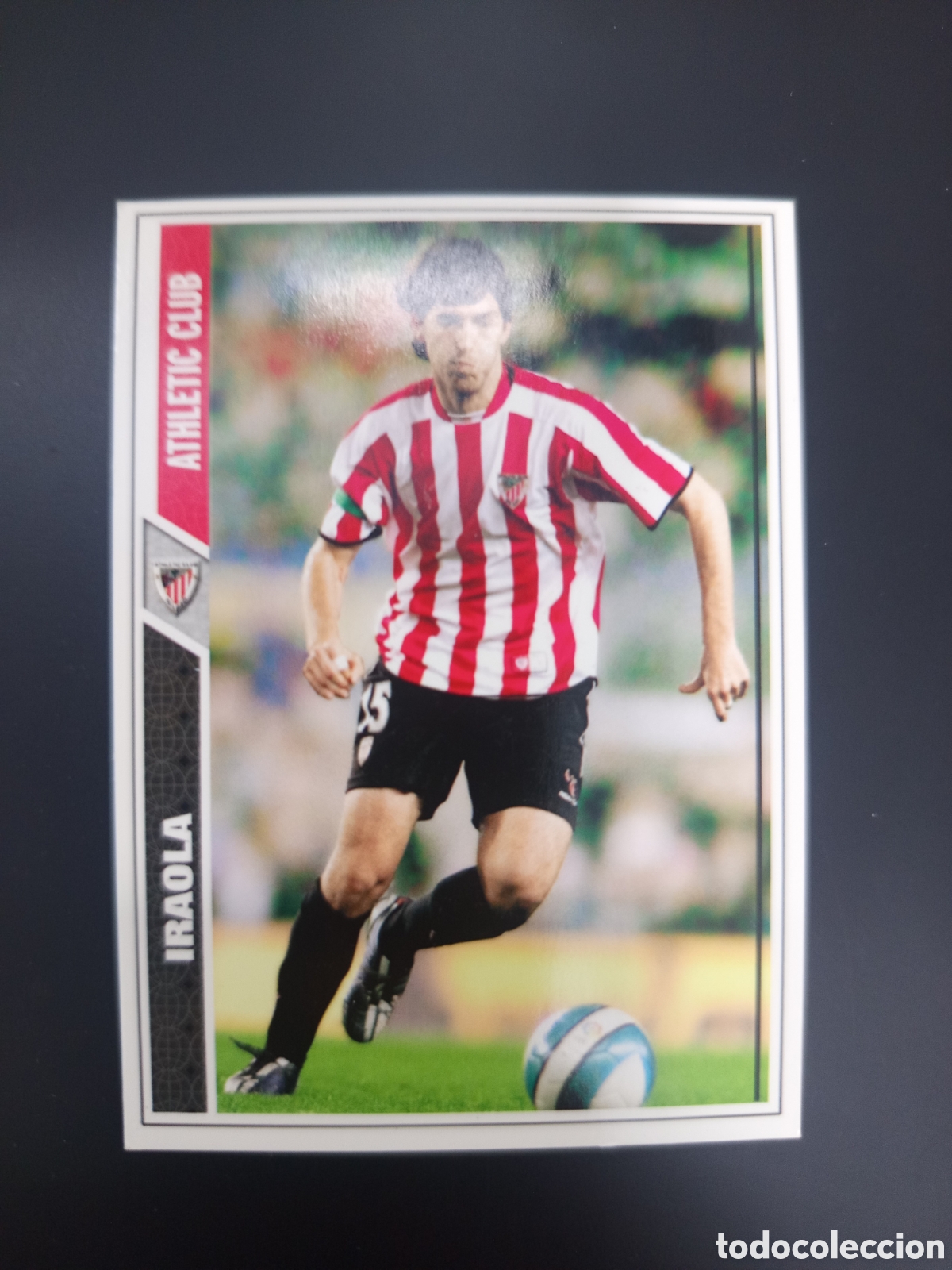 Cartes &agrave; collectionner de Football: ❇️ CROMO ⚽ IRAOLA ATHLETIC DE BILBAO 07 08 2007 2008 MUNDICROMO ❇️