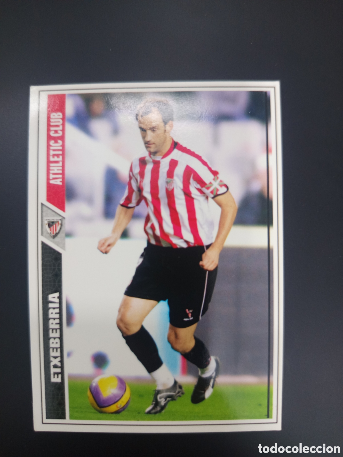 Cartes &agrave; collectionner de Football: ❇️ CROMO ⚽ ETXEBERR&Iacute;A ATHLETIC DE BILBAO 07 08 2007 2008 MUNDICROMO ❇️