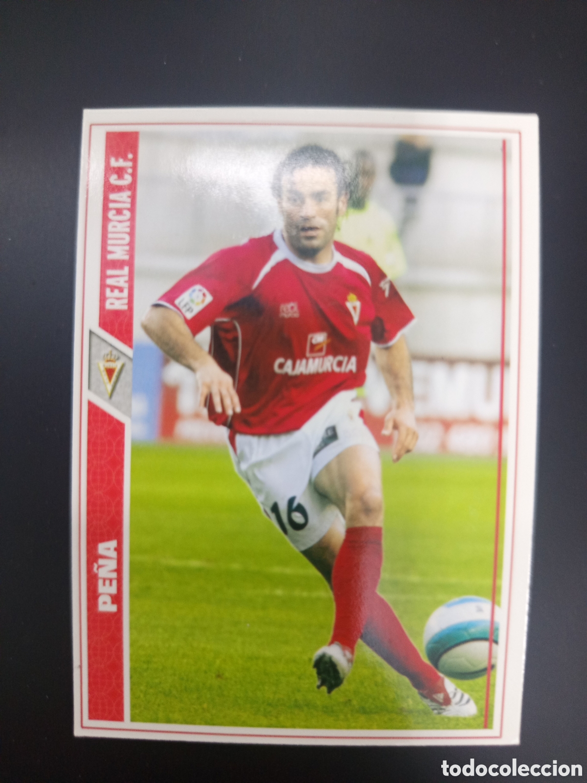 Fu&szlig;ball-Sticker: ❇️ CROMO ⚽ PE&Ntilde;A MURCIA 07 08 2007 2008 MUNDICROMO ❇️