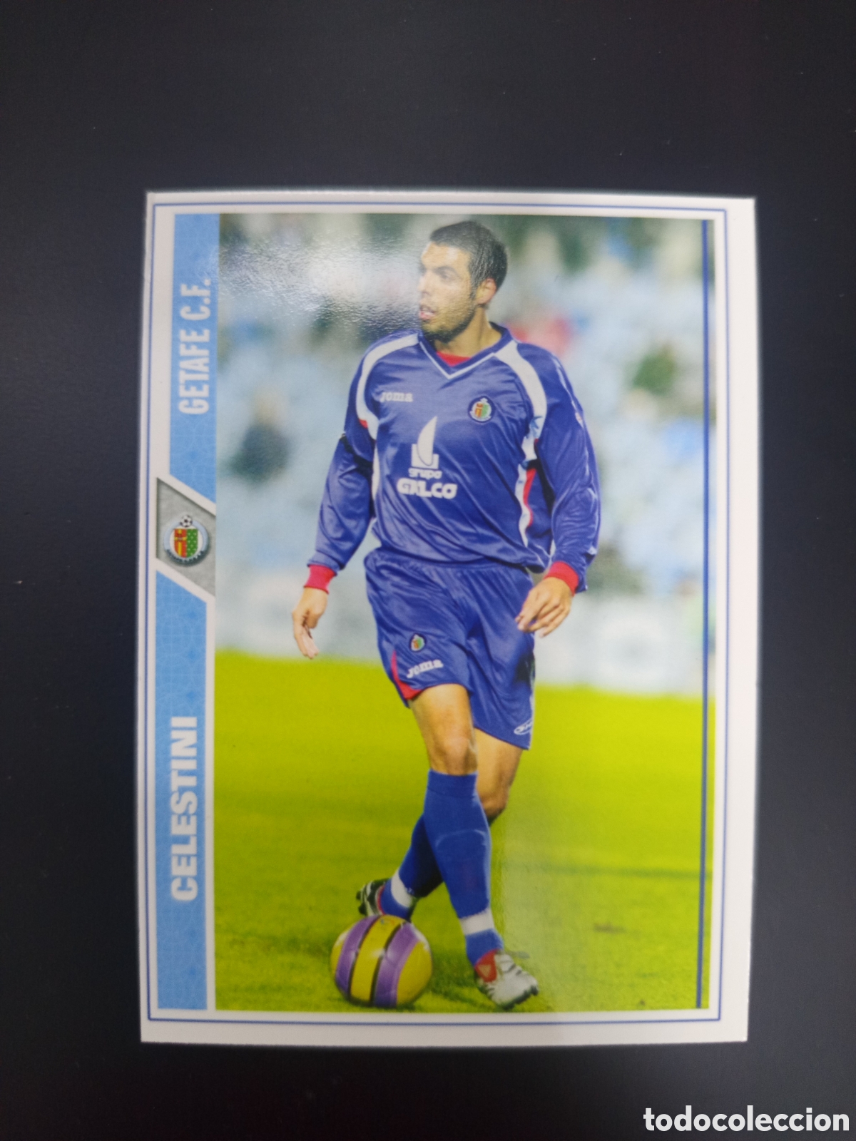 Fu&szlig;ball-Sticker: ❇️ CROMO ⚽ CELESTINI GETAFE 07 08 2007 2008 MUNDICROMO ❇️