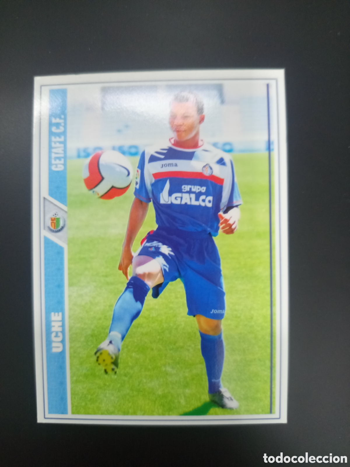 Fu&szlig;ball-Sticker: ❇️ CROMO ⚽ UCHE GETAFE 07 08 2007 2008 MUNDICROMO ❇️