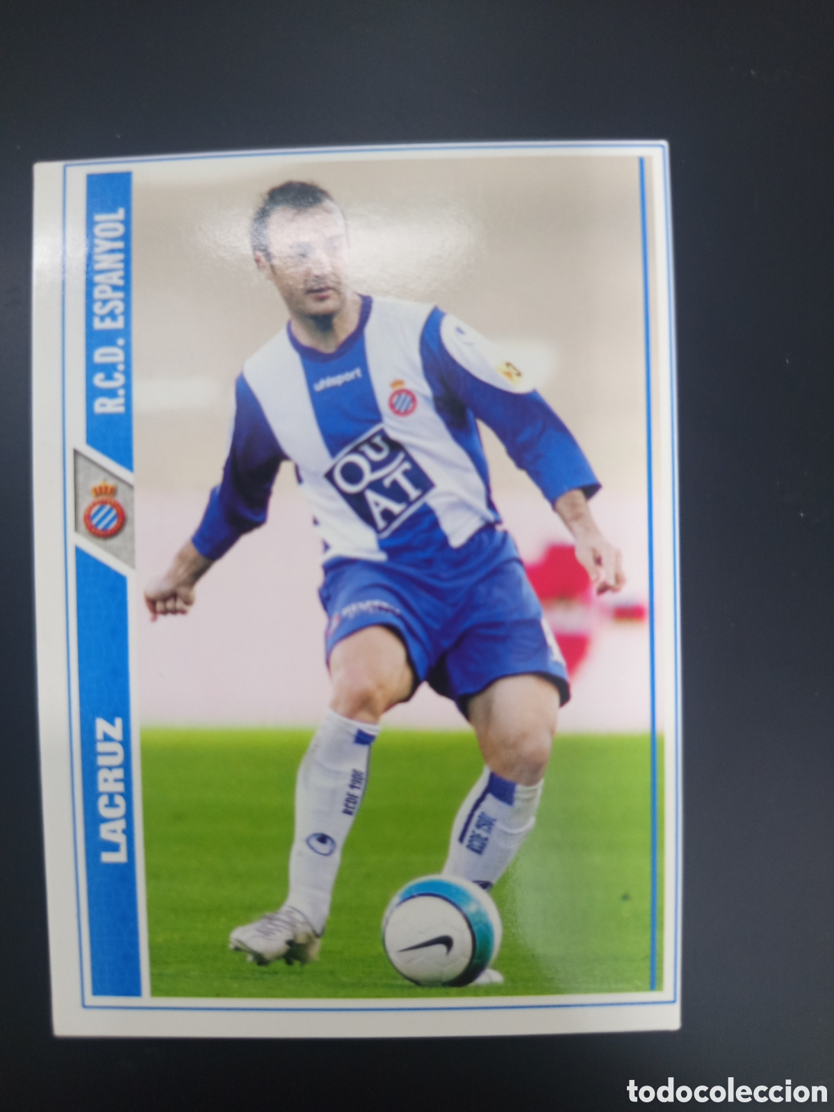 Fu&szlig;ball-Sticker: ❇️ CROMO ⚽ LACRUZ ESPA&Ntilde;OL 07 08 2007 2008 MUNDICROMO ❇️