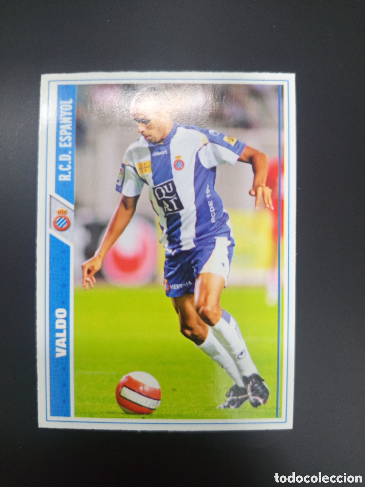 Fu&szlig;ball-Sticker: ❇️ CROMO ⚽ VALDO ESPA&Ntilde;OL 07 08 2007 2008 MUNDICROMO ❇️