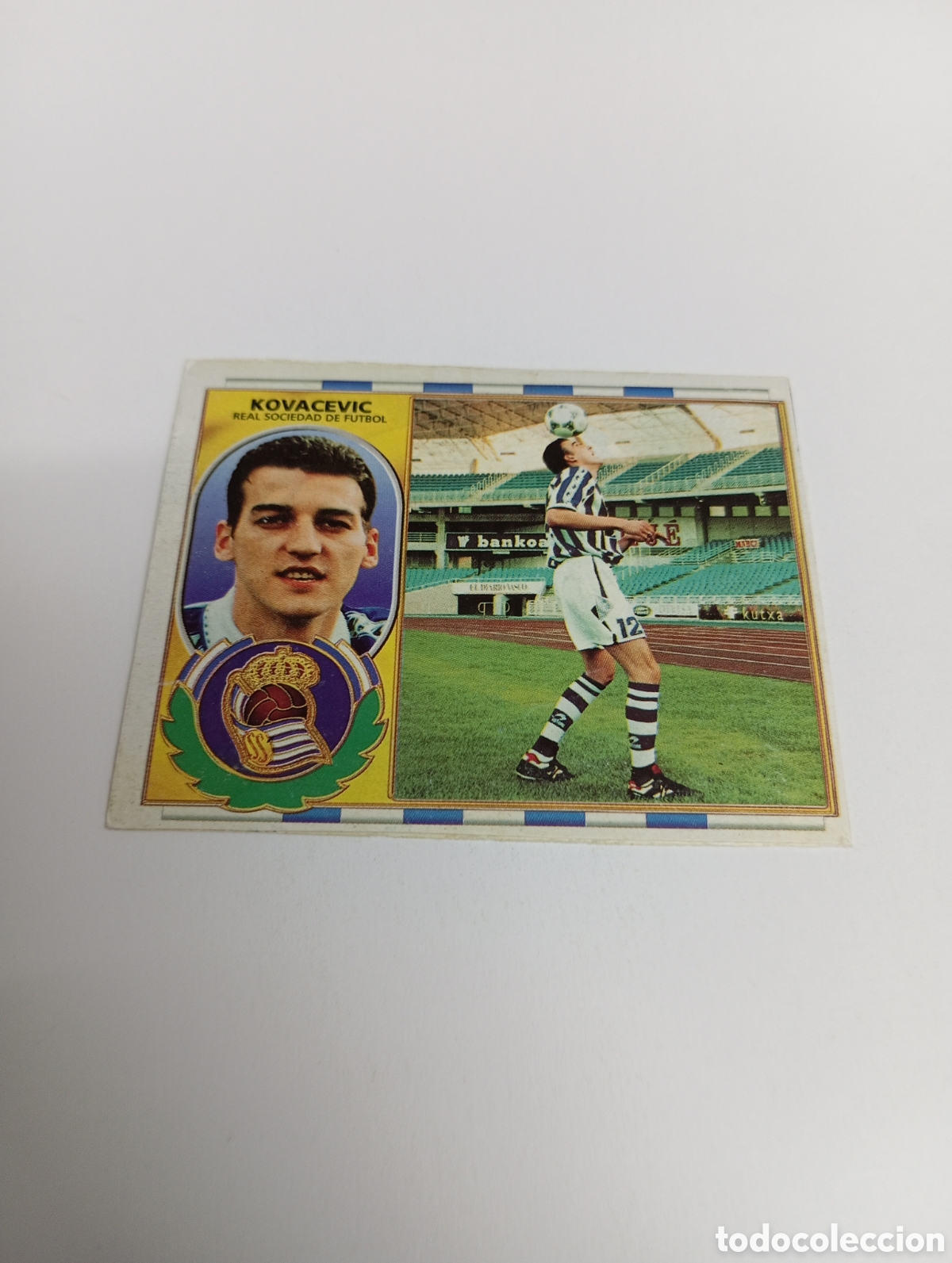 Cromos de Futebol: KOVACEVIC Real Sociedad Liga Este 1996 1997 PANINI Recuperado 96 97
