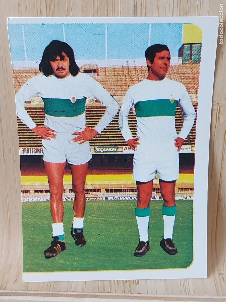 Cromos de Futebol: ESCOBAR - J CANO ELCHE RUIROMER A&Ntilde;O 1975 75 76 CROMO 44 *+- SIN PEGAR NUNCA ROMERO