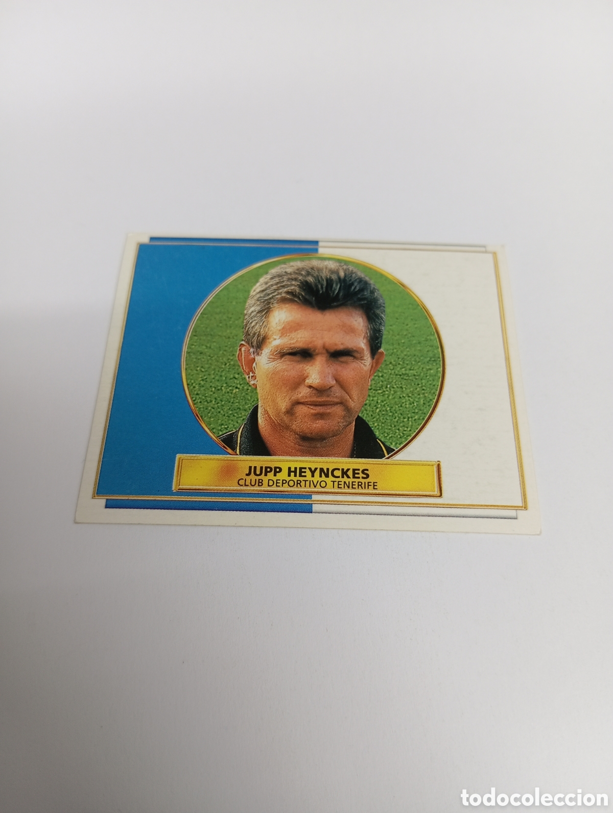 Cromos de F&uacute;tbol: ENTRENADOR JUPP HEYNCKES Tenerife Liga Este 1996 1997 PANINI 96 97