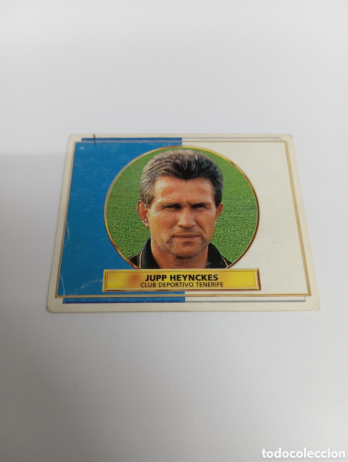 Cromos de F&uacute;tbol: ENTRENADOR JUPP HEYNCKES Tenerife Liga Este 1996 1997 PANINI 96 97