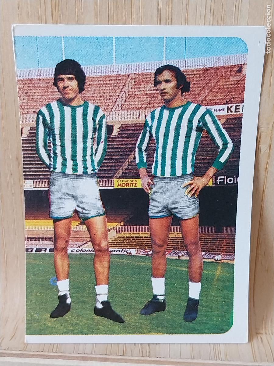 Cromos de F&uacute;tbol: MENDIETA - MAMELLI BETIS RUIROMER A&Ntilde;O 1975 75 76 CROMO 32 *+- SIN PEGAR NUNCA ROMERO