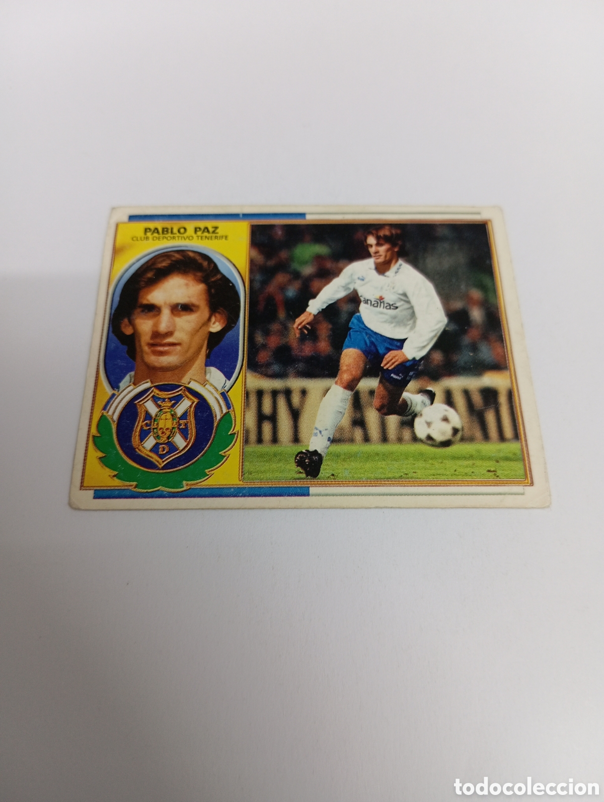 Cromos de F&uacute;tbol: PABLO PAZ Tenerife Liga Este 1996 1997 PANINI 96 97